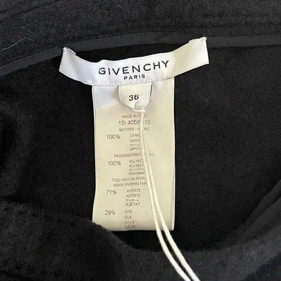New Givenchy wool skirt sz 36 - Picture 9 of 16